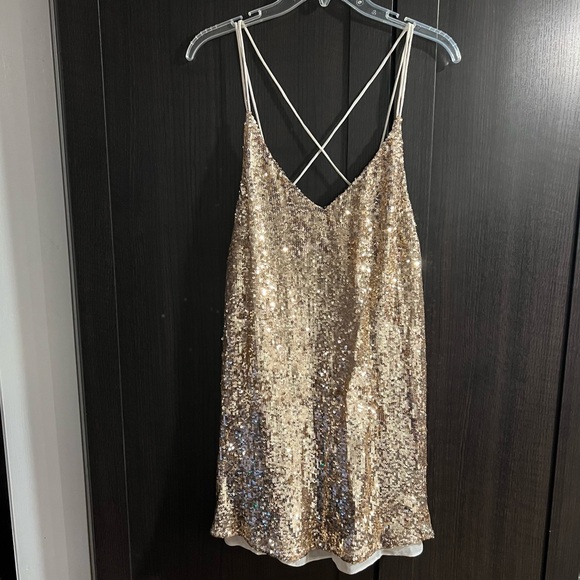 Free People Sequined Dress (M) - Picture 1 of 4